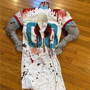 Dead football player Halloween costume, boys Large 12-14
